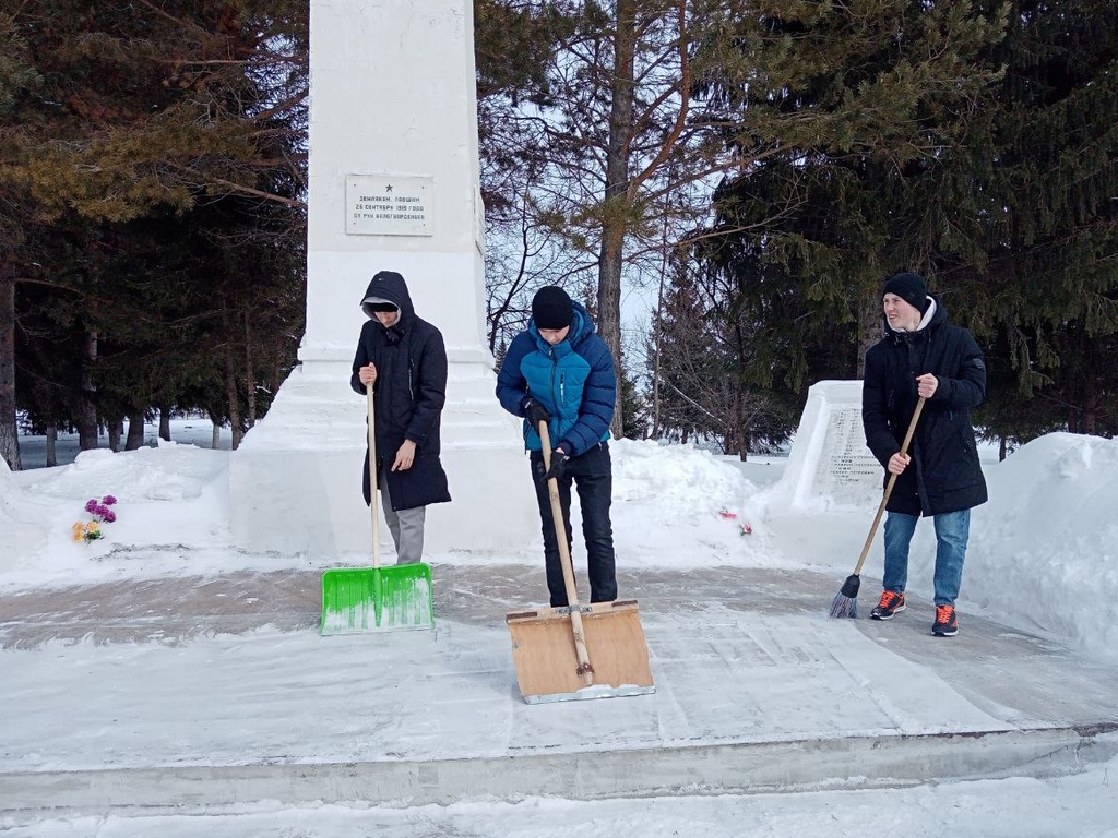 Снежный десант.