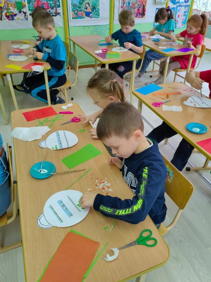 Аппликация в ДОУ.