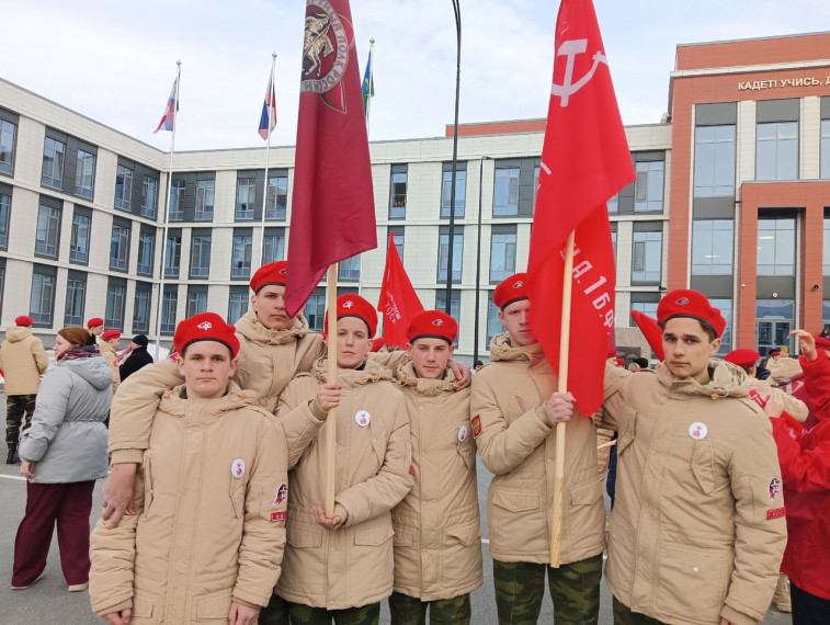 "Эстафета Знамени Победы" в Омской области.