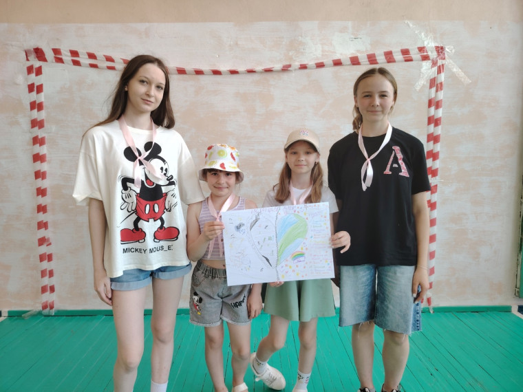 2-й день работы досуговой площадки.